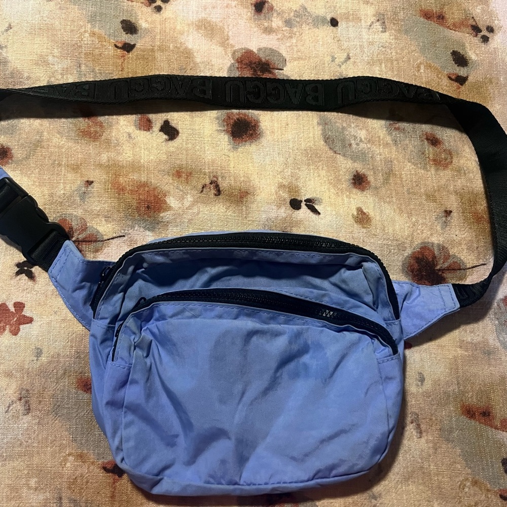 Stylish Blue Baggu Crossbody or Belt Bag